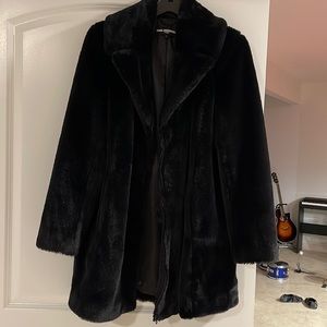 Karl Lagerfeld Faux Fur Jacket